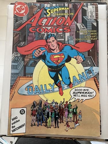 Lot Of 3 Action Comics #583 - 587 (1938 DC) Byrne - Thumbnail 2