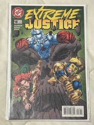 Extreme Justice #11, 14, 15, 17, 18 (1995 DC) Wonder Twins - Booster Gold - Thumbnail 6