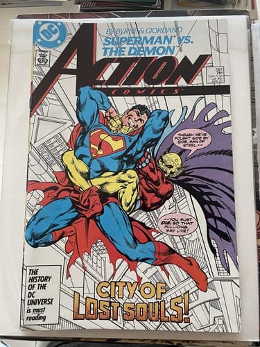 Lot Of 3 Action Comics #583 - 587 (1938 DC) Byrne - Thumbnail 11