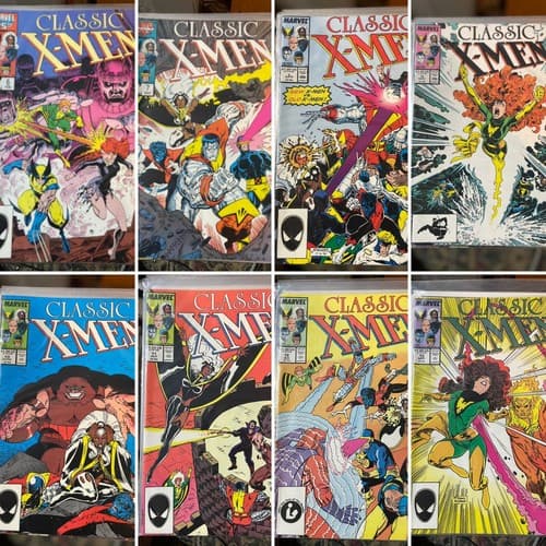 CLASSIC X-MEN #6 - 13 (1986 Marvel) 2KEYS - Image 1