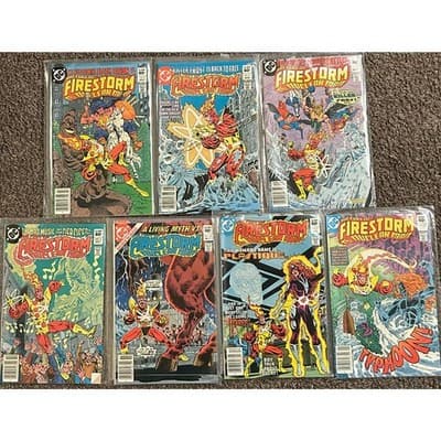 The Fury of Firestorm: The Nuclear Man #2 - 8 (1982 DC) 2 Keys Lot of 7 - Image 1