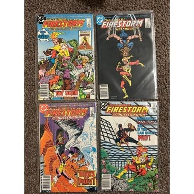 The Fury of Firestorm: The Nuclear Man #25 - 28 (1984 DC) 1 Key Lot of 4 - Image 1
