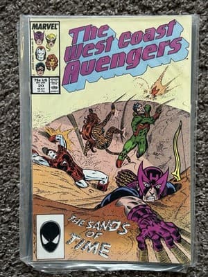 The West Coast Avengers #17 - 22 (1987 Marvel) Lot Of 6 - 2 KEY ISSUES - Thumbnail 5