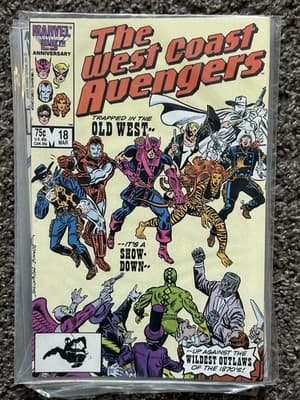 The West Coast Avengers #17 - 22 (1987 Marvel) Lot Of 6 - 2 KEY ISSUES - Thumbnail 3