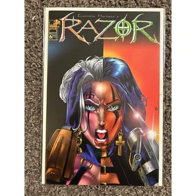 Razor Vol. 2 #1 Chrome - 7 (1996 London Night Studios) Complete Set of 7 - Thumbnail 4