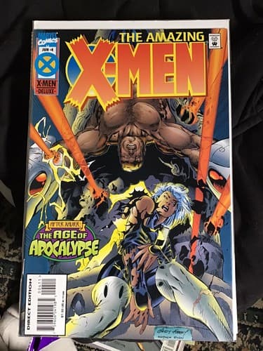 The Amazing X-Men Age of Apocalypse #1-4 (1996 Marvel) Complete Set Of 4 - Thumbnail 5