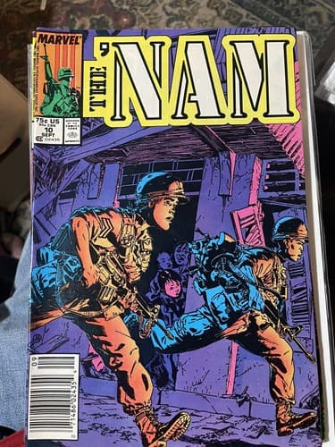 LOT OF 5 Nam #10, 11, 12, 14, 16 (1986 MARVEL) - Thumbnail 2