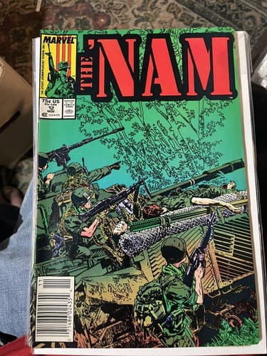 LOT OF 7 Nam #4, 5, 6, 7, 8, 9, 12 (1986 MARVEL) - Thumbnail 8
