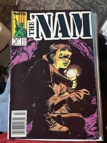 LOT OF 7 Nam #4, 5, 6, 7, 8, 9, 12 (1986 MARVEL) - Thumbnail 6