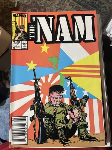 LOT OF 7 Nam #4, 5, 6, 7, 8, 9, 12 (1986 MARVEL) - Thumbnail 5