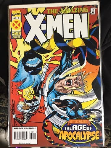 The Amazing X-Men Age of Apocalypse #1-4 (1996 Marvel) Complete Set Of 4 - Thumbnail 3