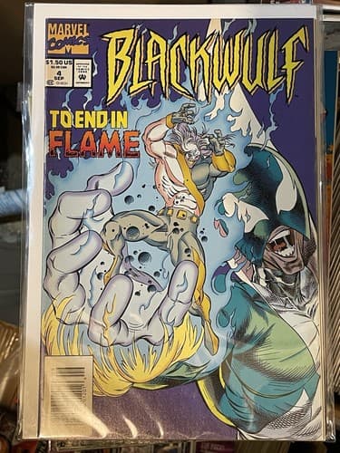 Lot Of 7 Blackwulf #1 - 6, 10 (1994 Marvel) Embossed Cover - Thumbnail 5