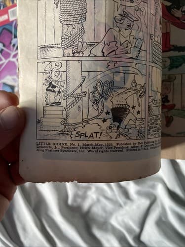 Little Iodine #1 (1950 Dell) 1st Issue Jimmy Halto, Complete Issue - Thumbnail 2