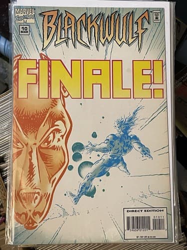 Lot Of 7 Blackwulf #1 - 6, 10 (1994 Marvel) Embossed Cover - Thumbnail 8