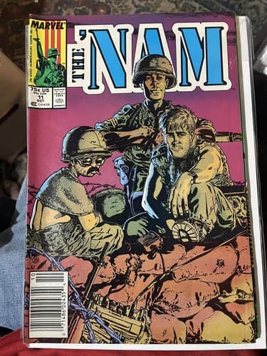 LOT OF 5 Nam #10, 11, 12, 14, 16 (1986 MARVEL) - Thumbnail 3
