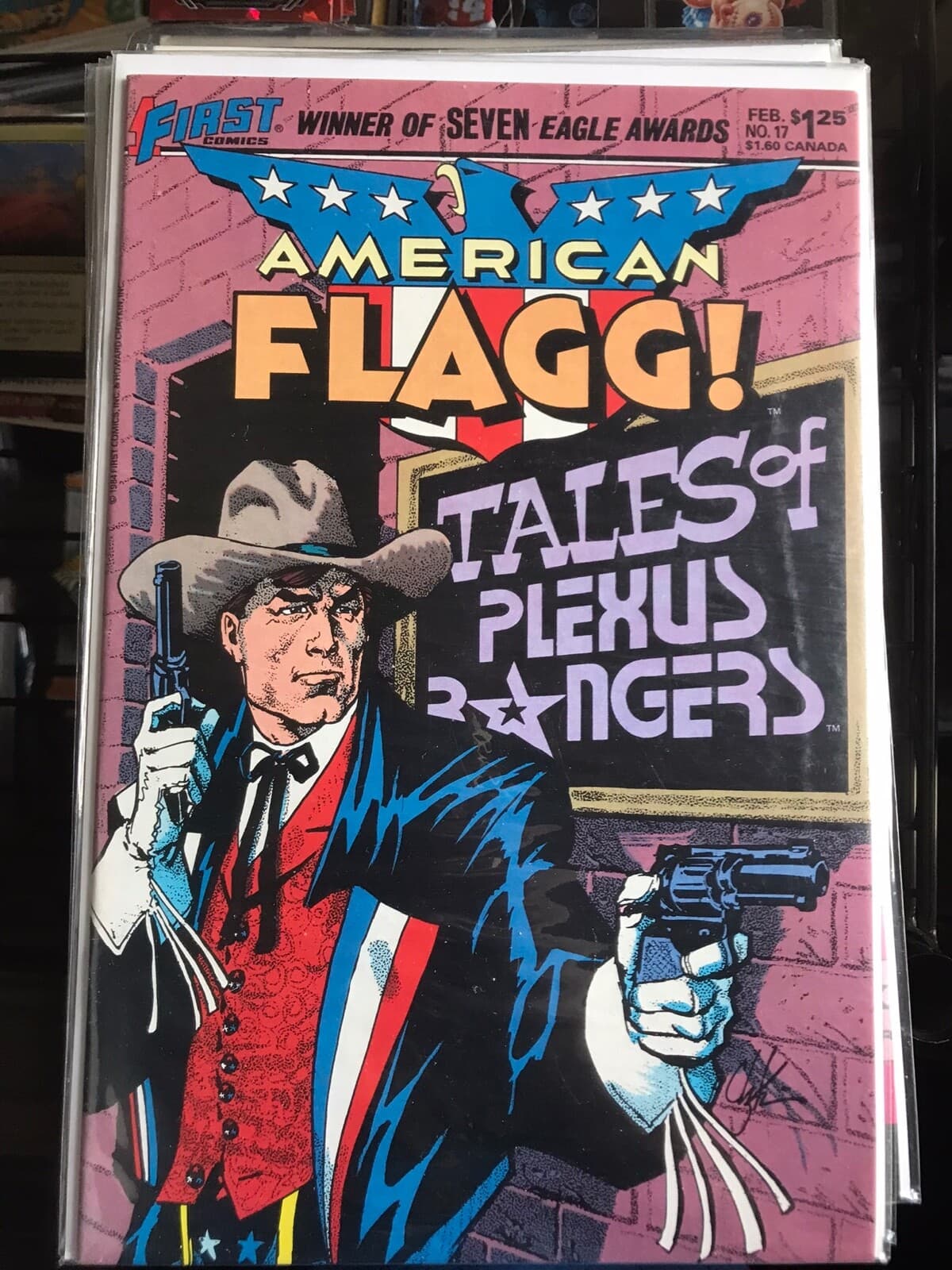 American Flagg #14 - 18 (1983 First) Howard Chaykin Lot of 5 - Thumbnail 5