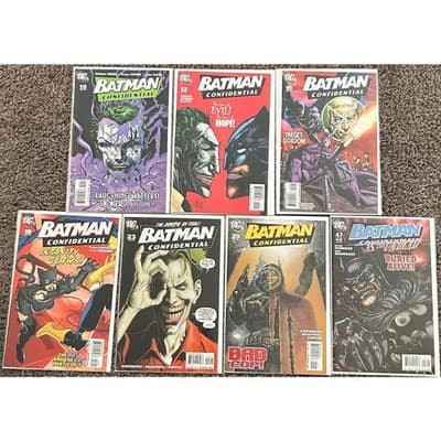 Batman Confidential # 10, 12, 15, 18, 23, 28, 47 (2007 DC) Lot of 7 - Joker - Image 1