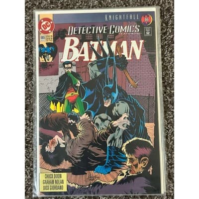 Detective Comics #660 - 666 (1993 DC) Lot of 7 Knightfall Crossover - Thumbnail 7