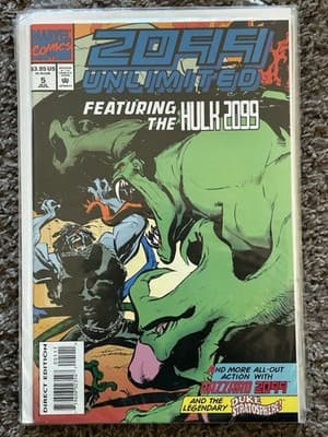 2099 Unlimited #3, 4, 5 (1993 Marvel) Lot Of 3 La Chryma 2099 Metal scream 2099 - Thumbnail 4