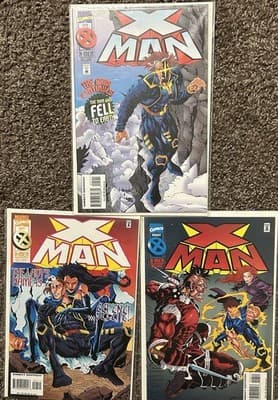 X-Man #5, 6, 7 (1995 Marvel) Lot Of 3 - Selene - Image 1