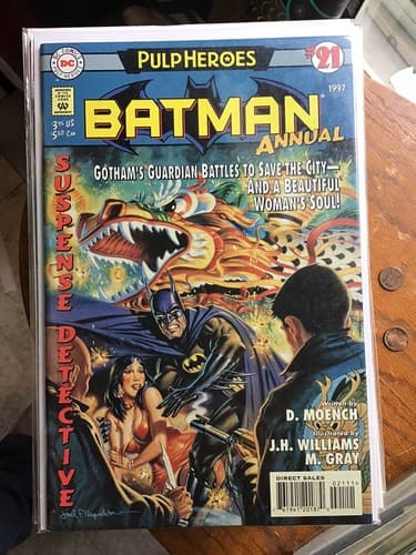 Lot of 4 Batman Annual #16, 17, 18, 21 (1988-1993 DC) - Thumbnail 5
