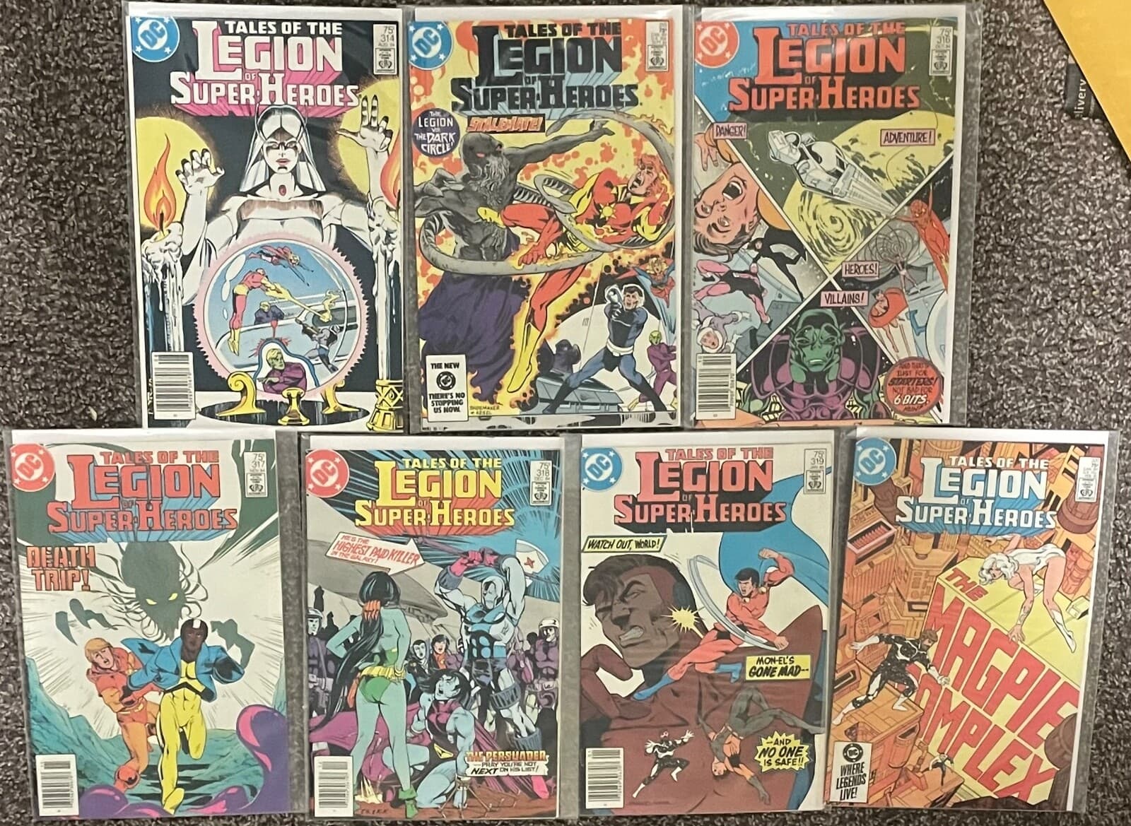 Tales of Legion of Super-Heroes #314-320, 321-325 (1984 DC) You Pick Lot 6 Or 7 - Image 1