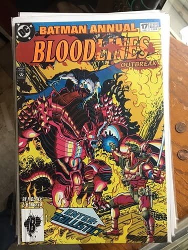 Lot of 4 Batman Annual #16, 17, 18, 21 (1988-1993 DC) - Thumbnail 3