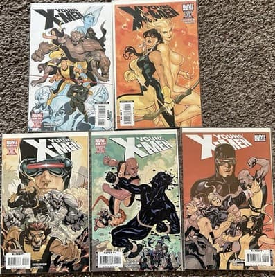 Young X-Men #1 - 5 (2008 Marvel) 1 KEY ISSUE - Lot Of 5 - Image 1