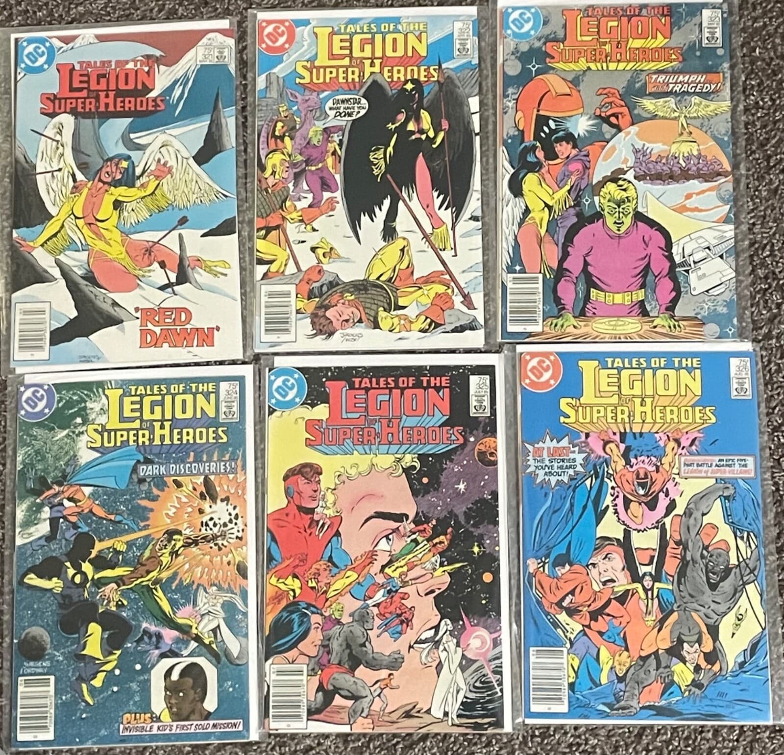Tales of Legion of Super-Heroes #314-320, 321-325 (1984 DC) You Pick Lot 6 Or 7 - Thumbnail 2