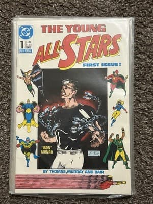Young All-Stars #1 - 5 (1987 DC) Lot Of 5 - 1 KEY ISSUE - Thumbnail 2