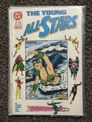 Young All-Stars #1 - 5 (1987 DC) Lot Of 5 - 1 KEY ISSUE - Thumbnail 3