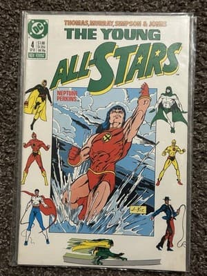 Young All-Stars #1 - 5 (1987 DC) Lot Of 5 - 1 KEY ISSUE - Thumbnail 5