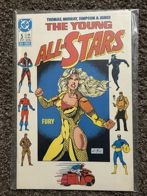 Young All-Stars #1 - 5 (1987 DC) Lot Of 5 - 1 KEY ISSUE - Thumbnail 6