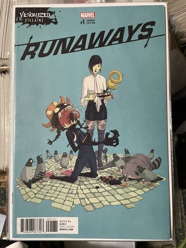 Runaways #1 (2017 Marvel) Venomized Variant - Image 1