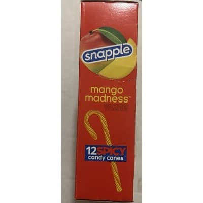 Snapple 12 Spicy Mango Madness Candy Canes - Thumbnail 5