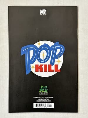 POP KILL #1 VIRGIN IVAN TAO (2025 Mad Cave) Big Dex Comics Exclusive - Thumbnail 2