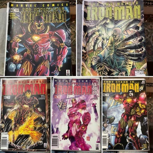 Lot Of 5 The Invincible Iron Man 3rd Series #52 - 56 (1998 Marvel) 2 KEYS - Image 1