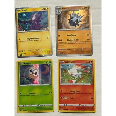 Scarlet & Violet and Sword & Shield Promo Pokemon Holo TCG Cards Lot Of 4 - Image 1