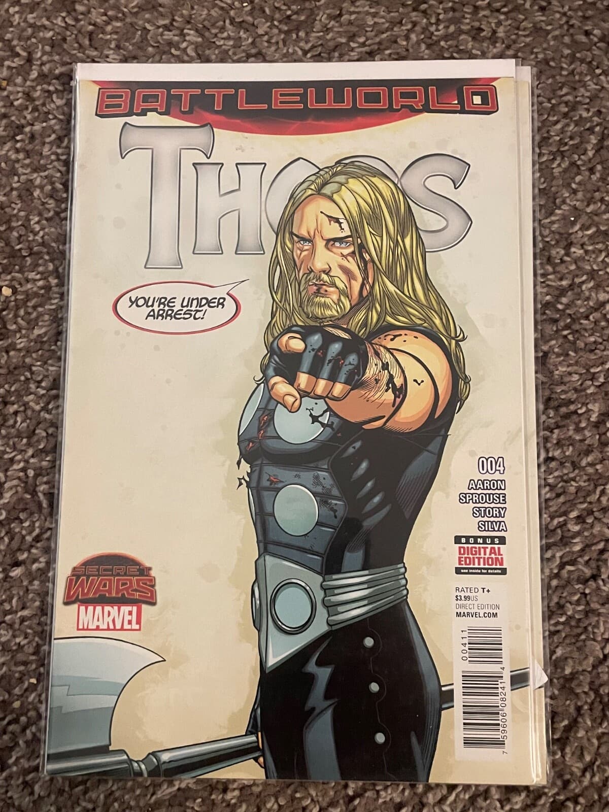 Thors BattleWorld #1 - 4 (2015 Marvel) Secret Wars You Pick 'em - Thumbnail 3
