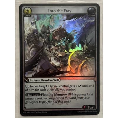 Lot of 6 Holofoil ALC, DOA Altered, FTC Grand Archive TCG - Thumbnail 4