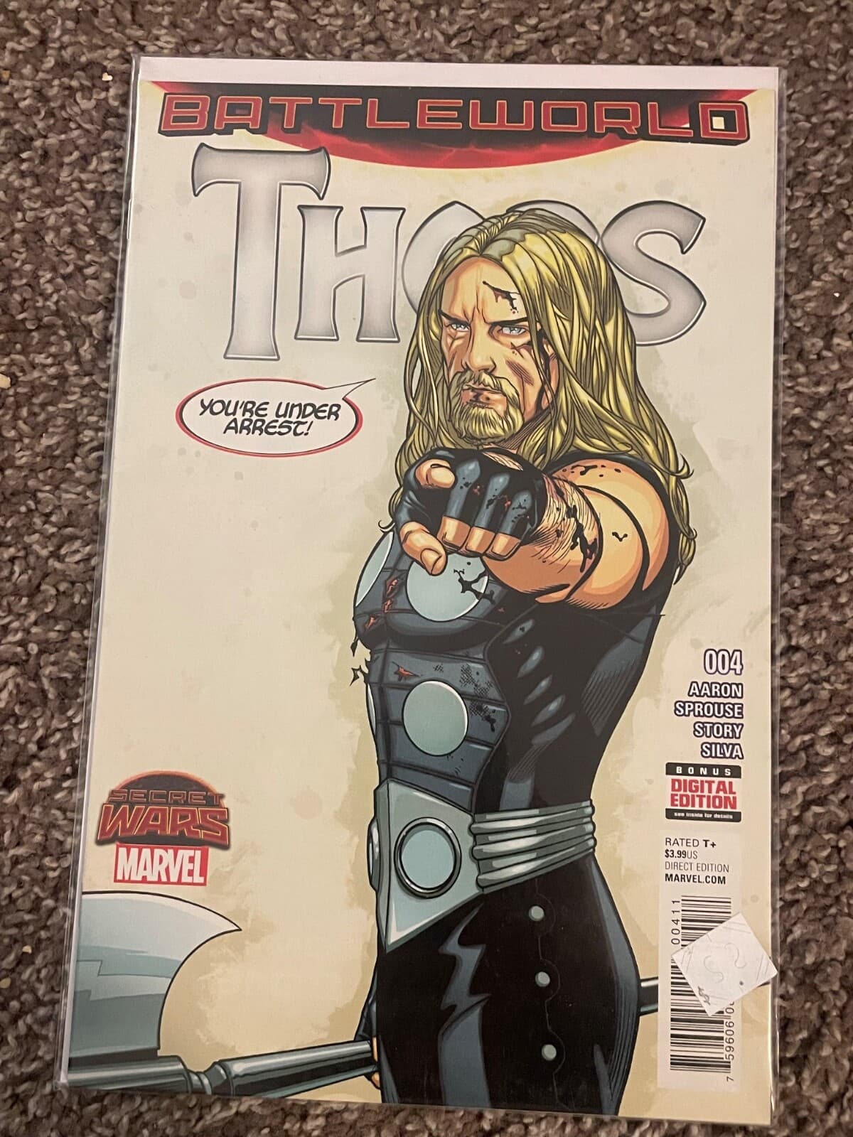 Thors BattleWorld #1 - 4 (2015 Marvel) Secret Wars You Pick 'em - Thumbnail 4