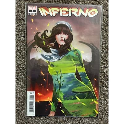 Inferno Vol. 2 #1 Brooks, 2 Momoko, 3 Vega, 4 Vega (2021 Marvel) Lot of 4 - Thumbnail 5