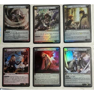 Lot of 6 Holofoil ALC, DOA Altered, FTC Grand Archive TCG - Image 1