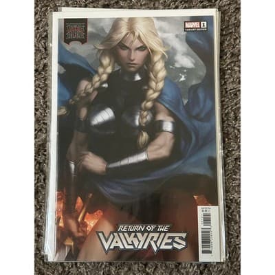Return of The Valkyries #1, 1B, 1E, 1 LTD 1 for 10 RIV (2021 DC) Lot of 4 - Thumbnail 3