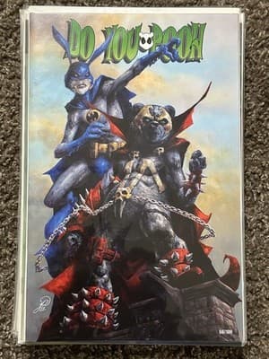 Do You Pooh Batman Spawn Cover 50/100 (2022 Counterpoint) - Image 1