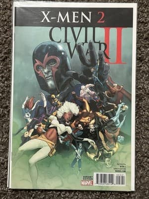 Civil War II: X-Men #1, 2b, 3 (2016 Marvel) Lot Of 3 - Magneto - Storm - Thumbnail 2