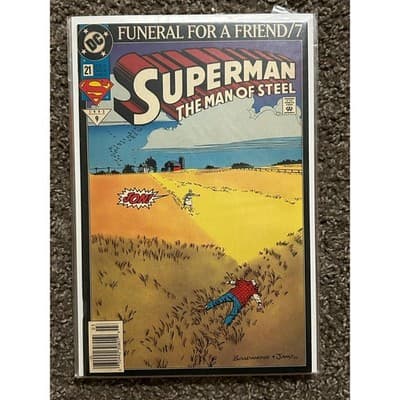 Superman The Man of Steel #21, 22, 26, 33, 34, 35 (1993 DC) Lot of 6 - 2 KEYS - Thumbnail 2