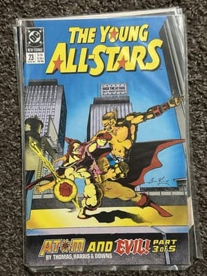Young All-Stars #21 - 25 (1988-89 DC)| Roy Thomas - Five Part Story Atom & Evil - Thumbnail 4