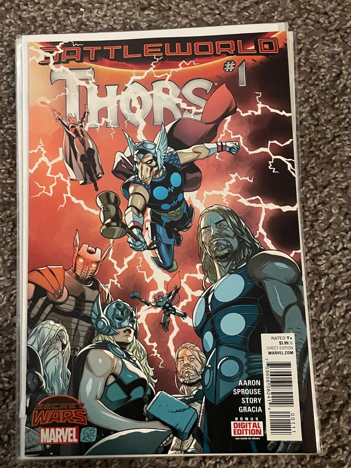 Thors BattleWorld #1 - 4 (2015 Marvel) Secret Wars You Pick 'em - Image 1