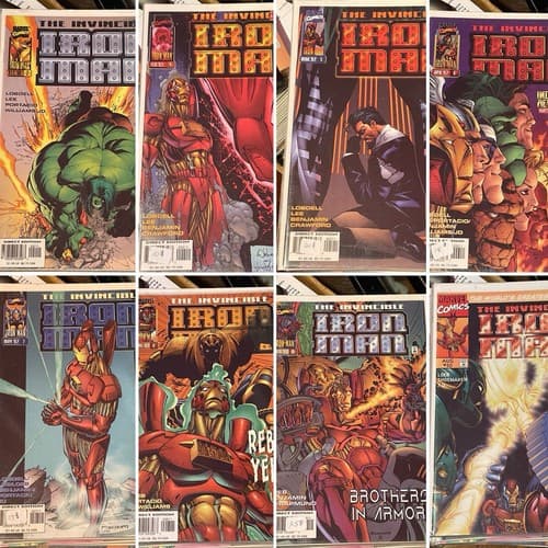 Lot of 11 Invincible Iron Man 2nd Series #2, 4 - 13 (1996 Marvel) - Image 1